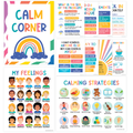 Calm Down Corner Posters